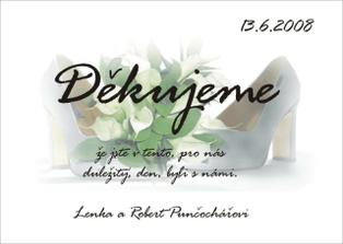 pekne podakovanie