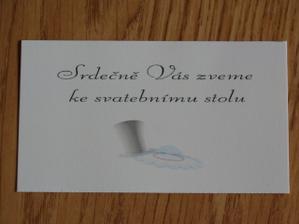 pozvánka ke stolu