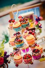 Ovocne cupcakes ... krásne