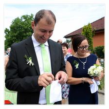 Předání dárečků rodičům