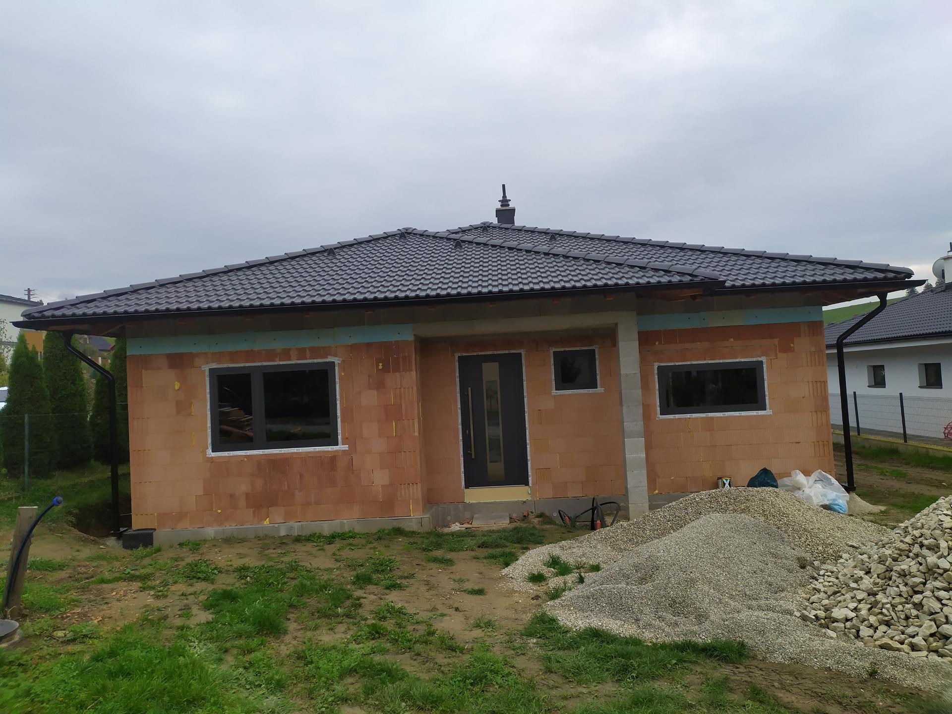 stavebné práce bungalovu č.3 - bungalov LAGUNA 30N v obci Jasenica