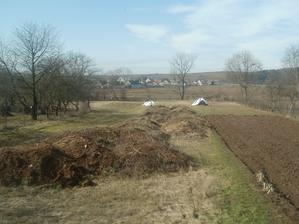 pohľad do záhrady