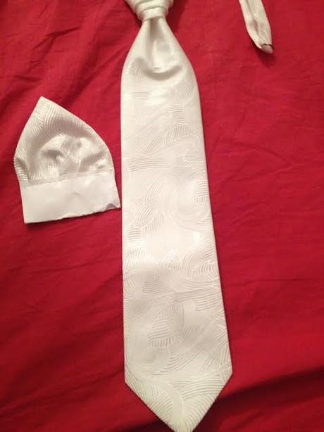 Francúzska kravata s vreckovkou Ozeta - Obrázok č. 1