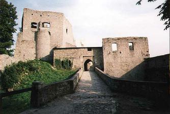 Hrad Hukvaldy, tady se chceme fotit :-)