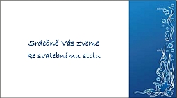 ve stejném formátu také jmenovky