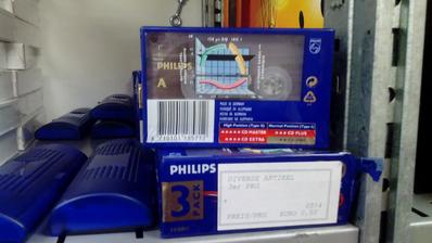 Philips audiokazety do starých kazeťákov... tri kusy za 0,50€