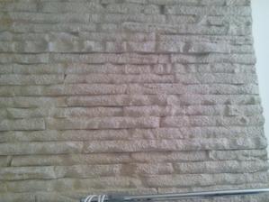 Detail hotovej steny