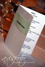 Menu - vlastná výroba