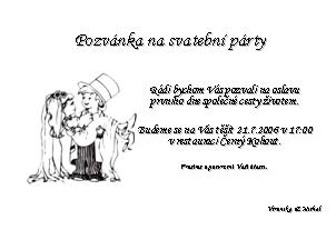 pozvanka na party