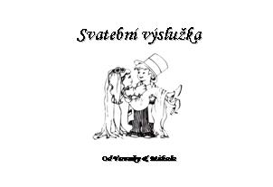 svatební výslužka