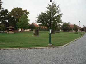 Prostranstvi u restaurace.