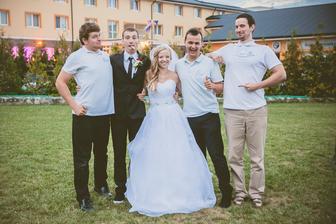 kameraman Kamzo, Jakub, Veronika, fotograf Paťo, kameraman Andrej :) top zostava!!! proste najlepší :)