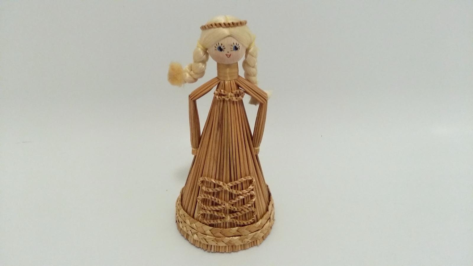 Stará ruská bábika zo slamy - Obrázok č. 1