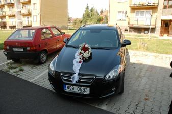 Autíčko nevěsty