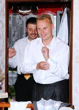 příprava - svědek manžela a manžel