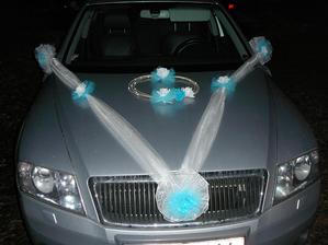 7.12.2013 se vdávala moje mamča a tak jsem jí vyzdobila auto ( foceno hodně pozdě :o((( )