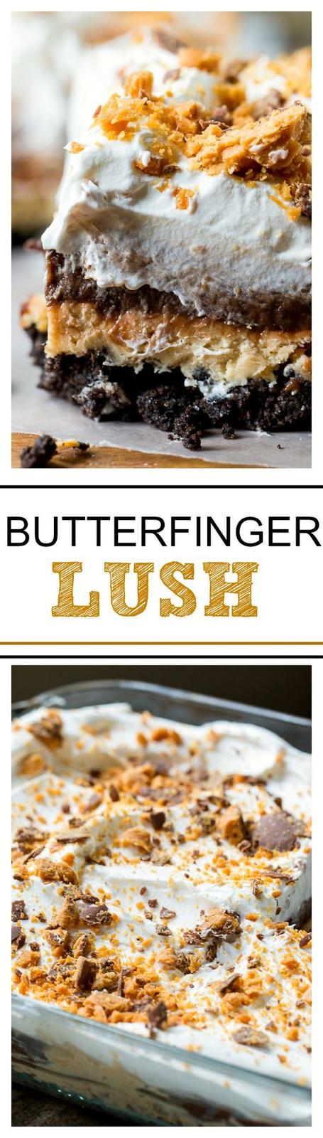 Americké koláčky - Butterfinger Lush