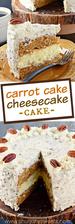 Carrot Cake Cheesecake Cake