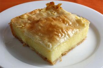 Galaktobourcko-greek pastry