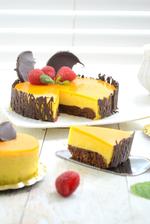 Pastel de mousse de Mango