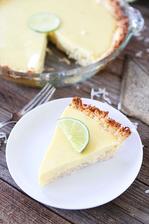 Key Lime Pie with Coconut Macaroon Crust