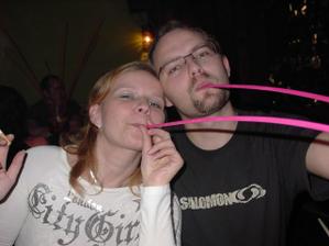 S mojim drahym na party v Jazz pube s mojimi uzasnymi byvalymi kolegami, za ktorymi mi je stale smutno:(