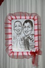 Svadobné karikatúry - Veronika a Zdenko :-)
