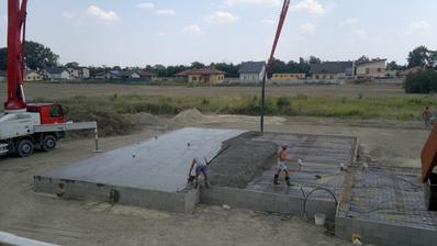 19.07. Zaliatie dosky