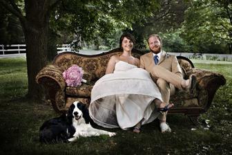 Vintage wedding relax