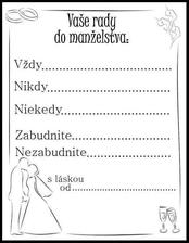 Dnes som sa realizovala :-) už len vytlačiť, narezať a prečítať po svadbe :P :D