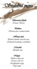 svatební menu