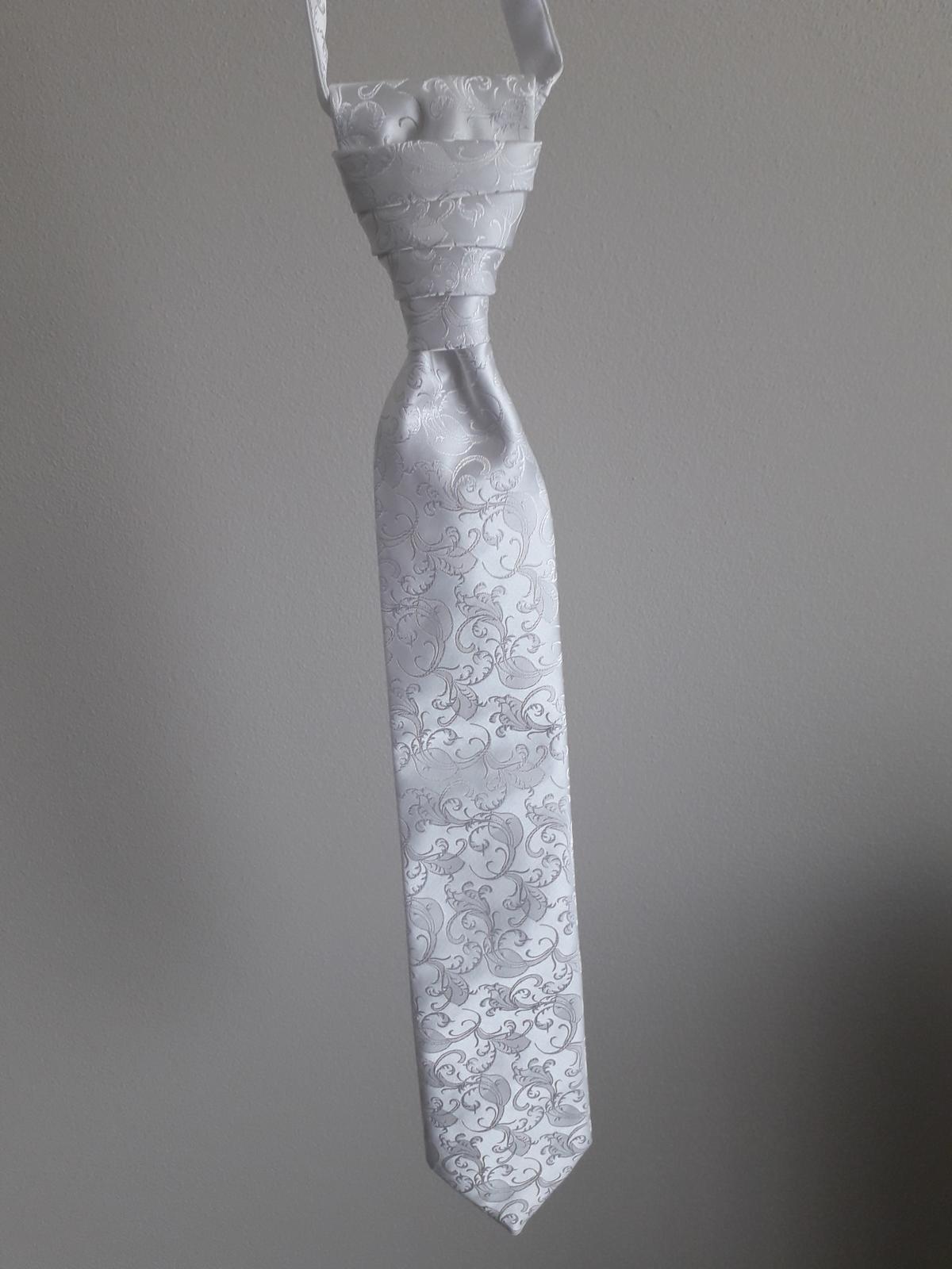 Svatební kravata a kapesníček - Obrázek č. 2