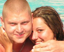 Tak to jsme my dva. Linda Mikulincová a Onřej Linhart