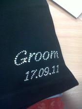 Groom Pants - Sharing the Bling!!!