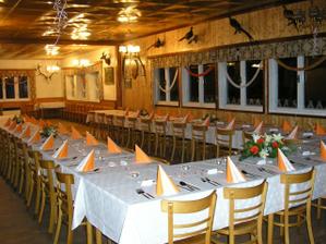 Danach Party in der Jagerhutte