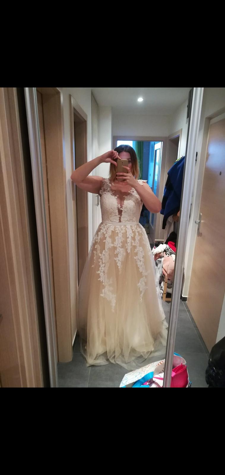 Nové/nepoužité svatební šaty - Obrázek č. 1