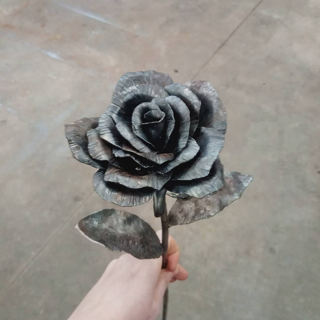 Kovaná ruža, darček - Obrázok č. 1