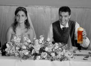 na pivo se těšil celý obřad :-D