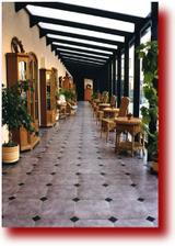 atrium v hotelu Rustikal