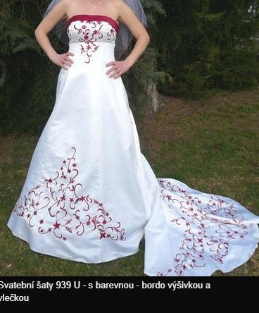 Svatební šaty XS - Obrázek č. 1