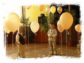 balonky určitě budou