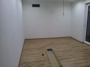 Detská izba, podlahu si vybrala dcéra tak som jej vyhovel.