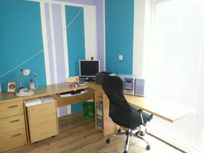 použili sme stôl z bývalej izby, predtým 8,4m2 a teraz 17 m2 ešte to doladíme a uvidíme