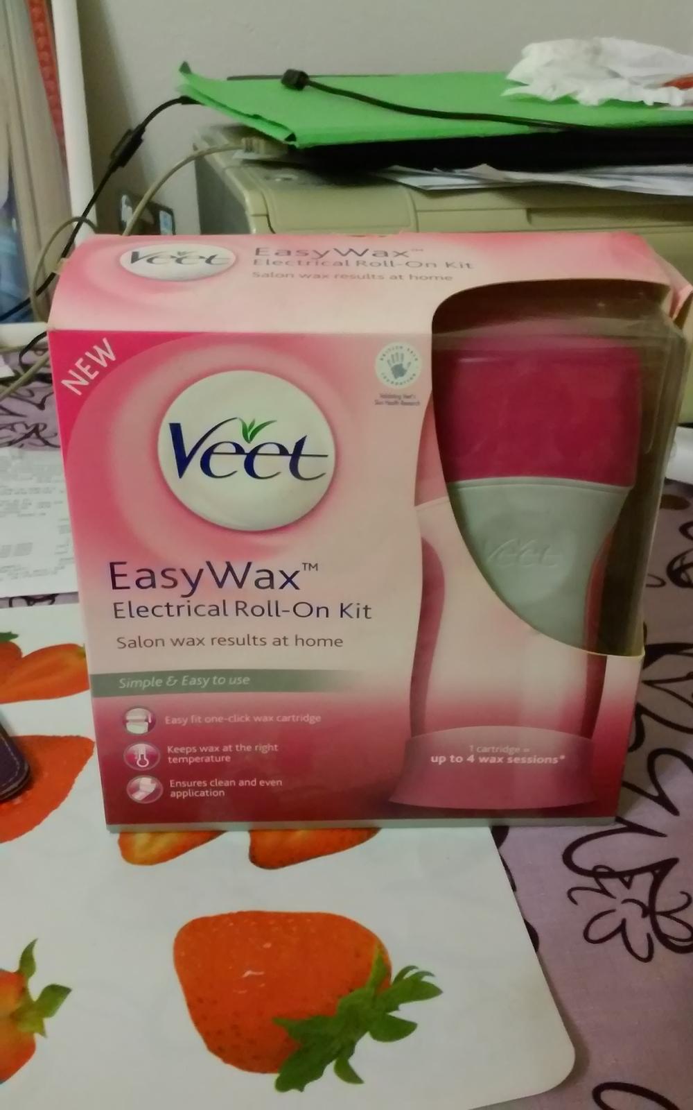 Depilačna sada Veet easy wax - Obrázok č. 1