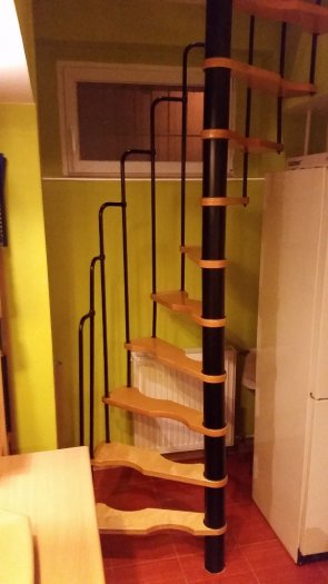 Interiérové točité schody - Obrázok č. 1