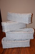 košíčky 45x10x12 cm