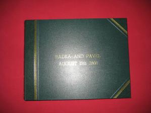 nase album a zaroven 1.svatebni dar