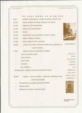 Svatební program - ve svatebních novinách