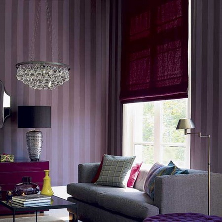 Luxus vo fialovej - trochu krištáľu a lesku dodá eleganciu