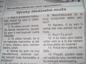 Vyroky ideálneho muža...